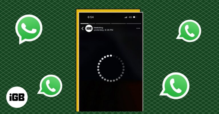 How to fix whatsapp status not showing on iphone