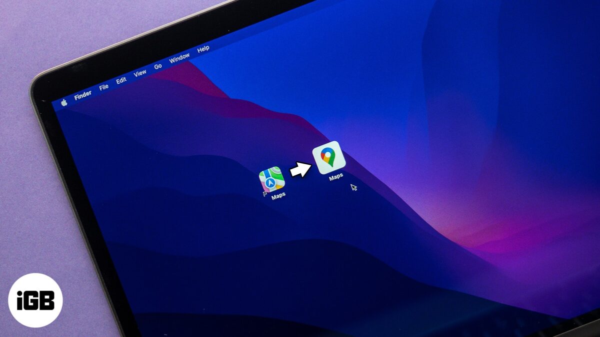 How to change app or folder icons on mac