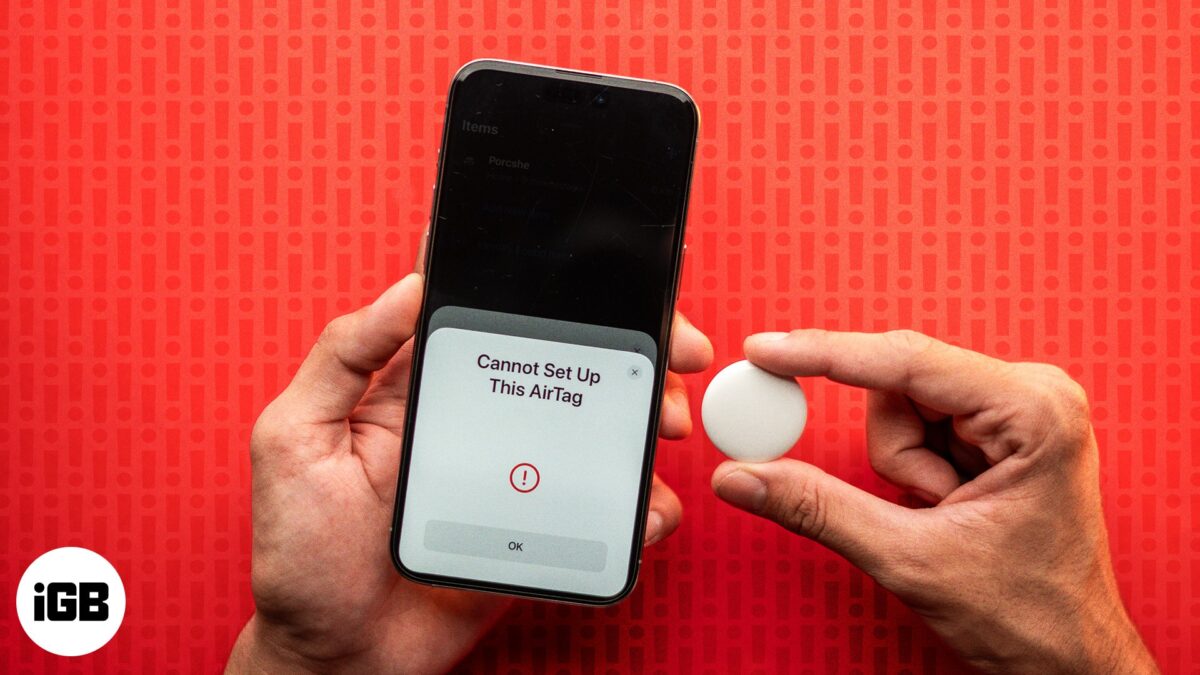 How to fix an airtag not connecting to an iphone