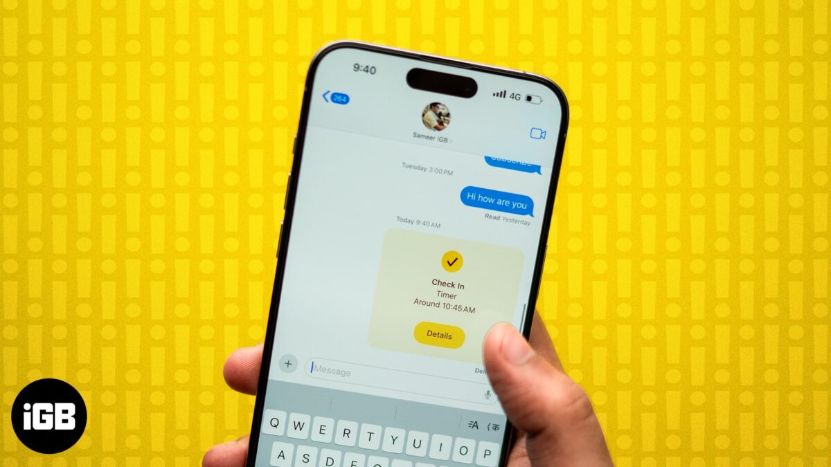 How to fix check in feature not working on iphone