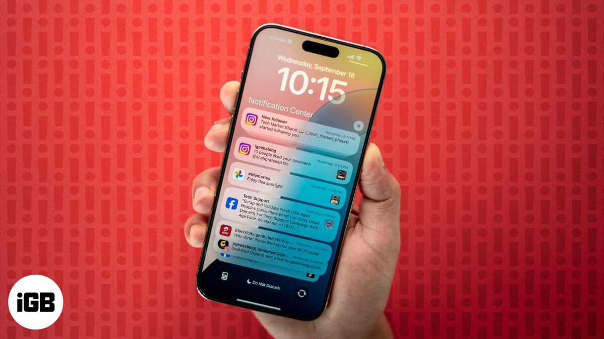 How to fix notifications not working on iphone