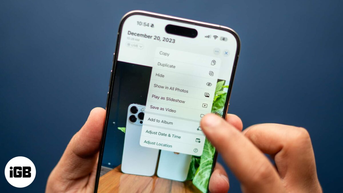 How to turn live photos into video on iphone