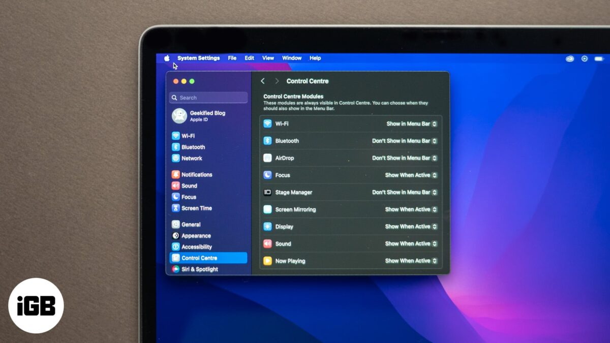How to use and customize mac menu bar