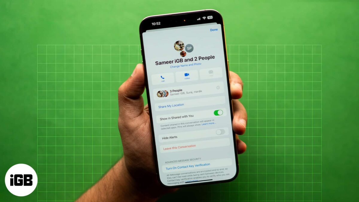 How to create and customize an imessage group chat on an iphone