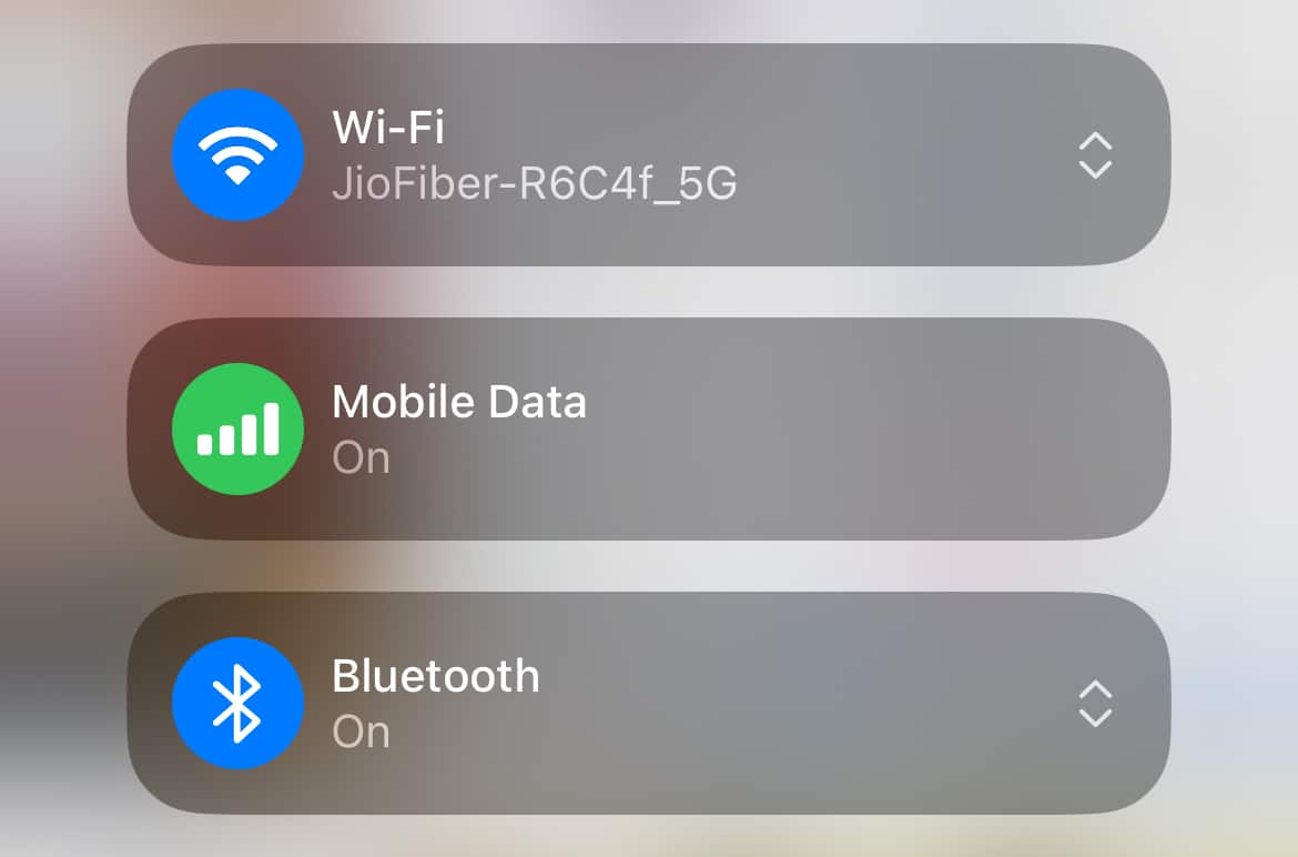 Enable Bluetooth and Wi-Fi from iPhone
