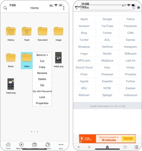 FileMaster-Privacy Protection iPhone file manager.
