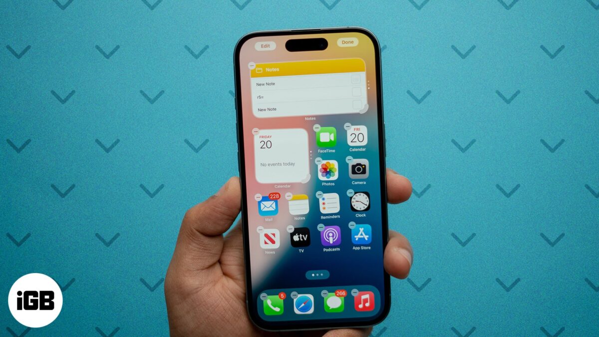 How to add or edit widgets on iphone