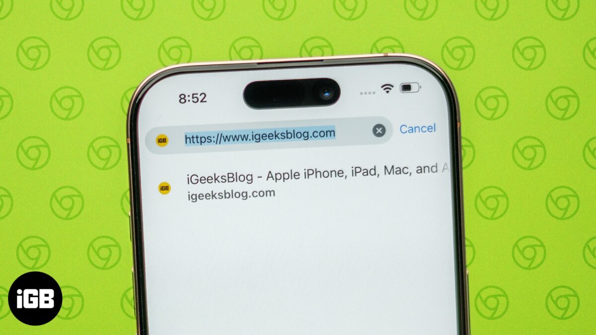 How to open links in chrome on iphone and ipad