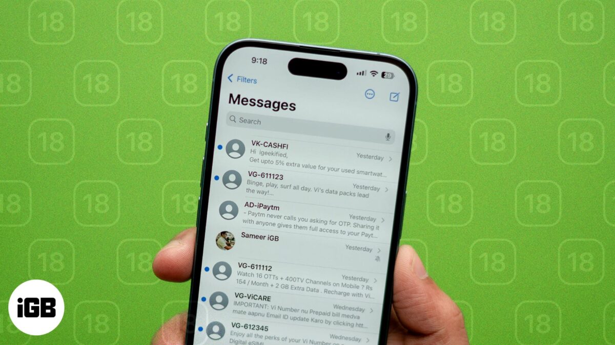 How to use messages app on iphone