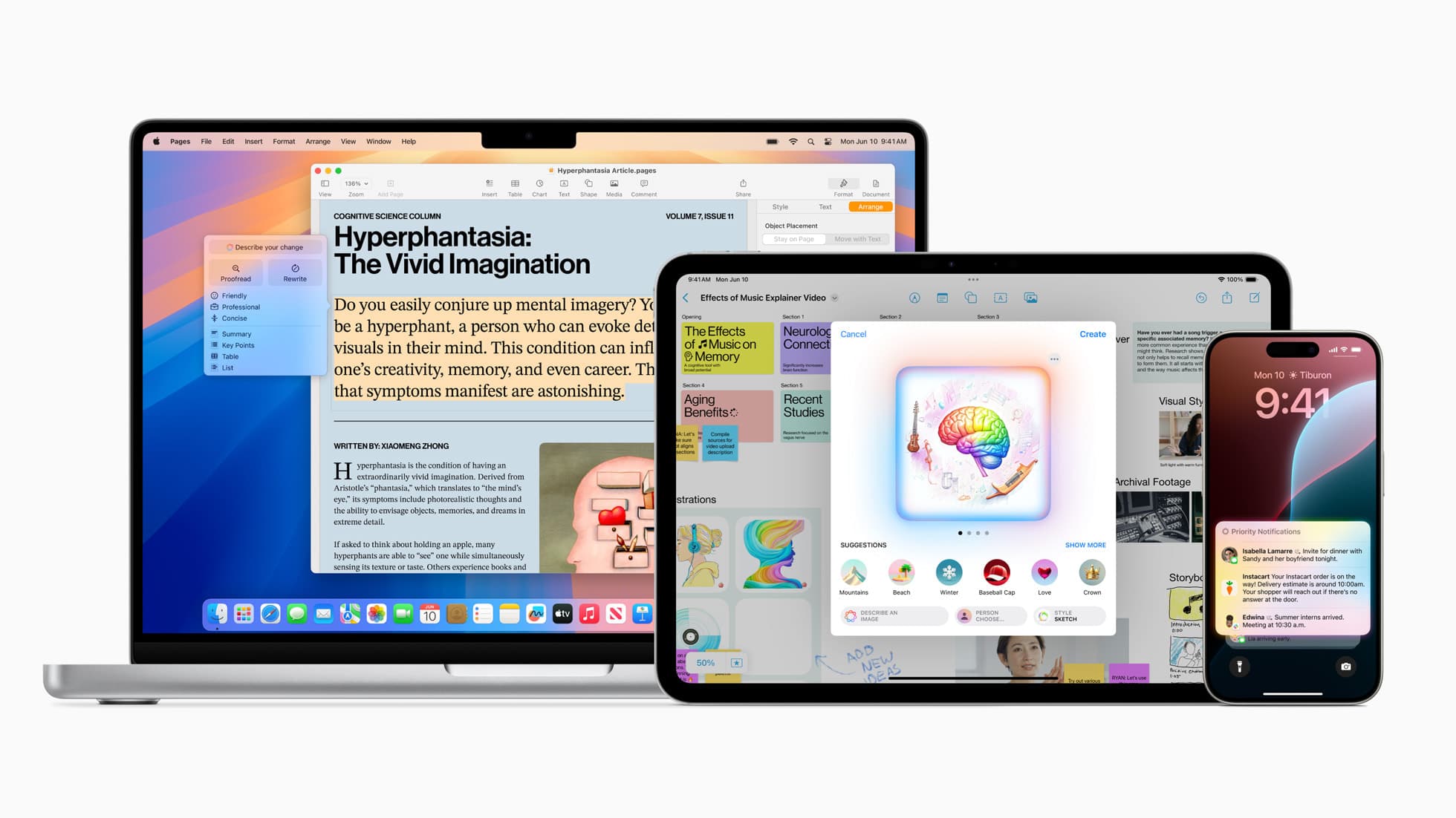 Apple Intelligence Release date.