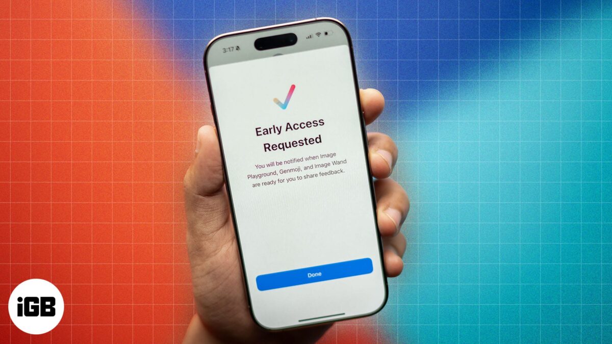 Apple intelligence waitlist