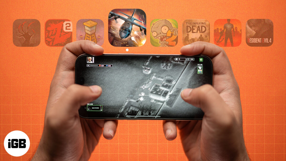 Best zombie games for iphone and ipad