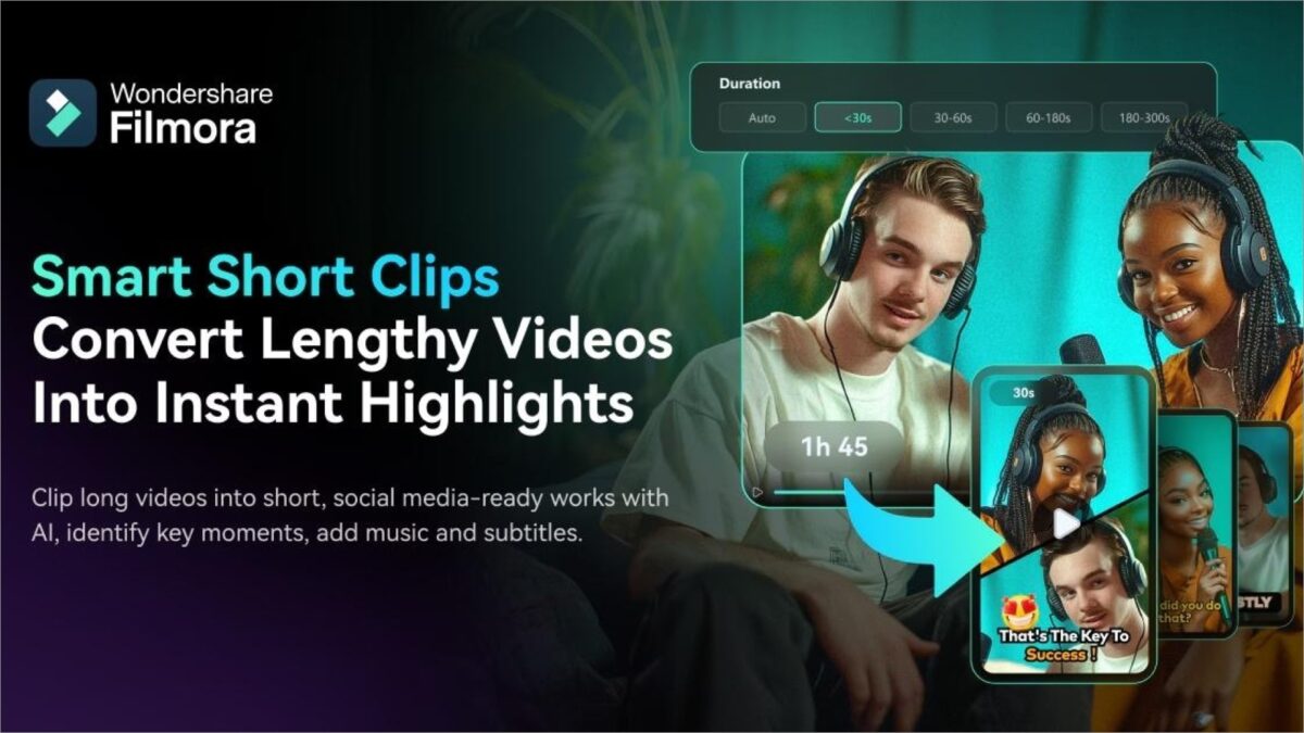 Creating viral short clips with wondershare filmora smart short clips