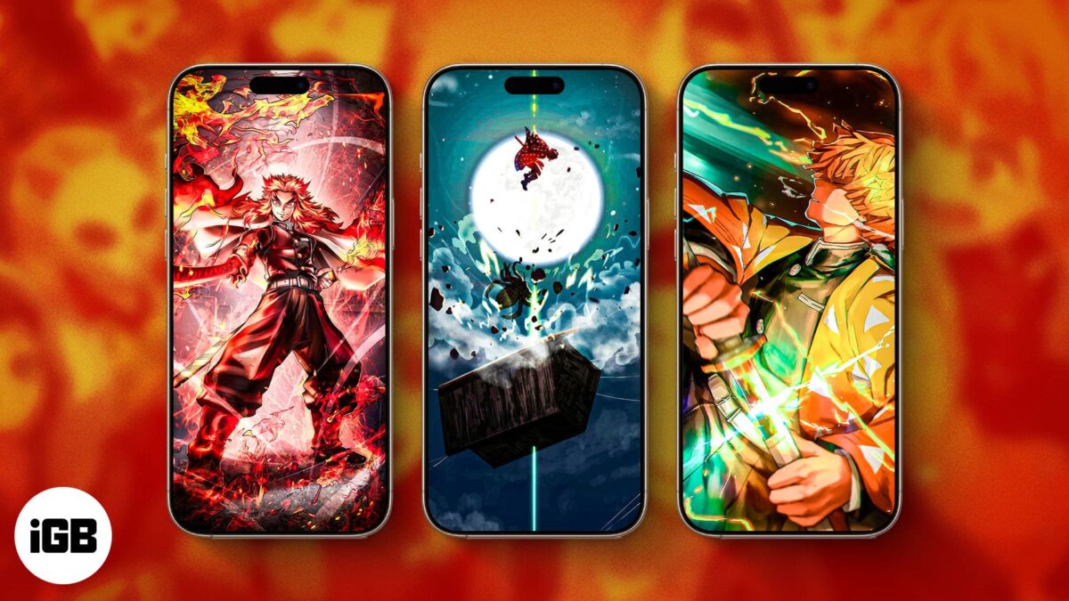 Demon slayer wallpapers for iphone
