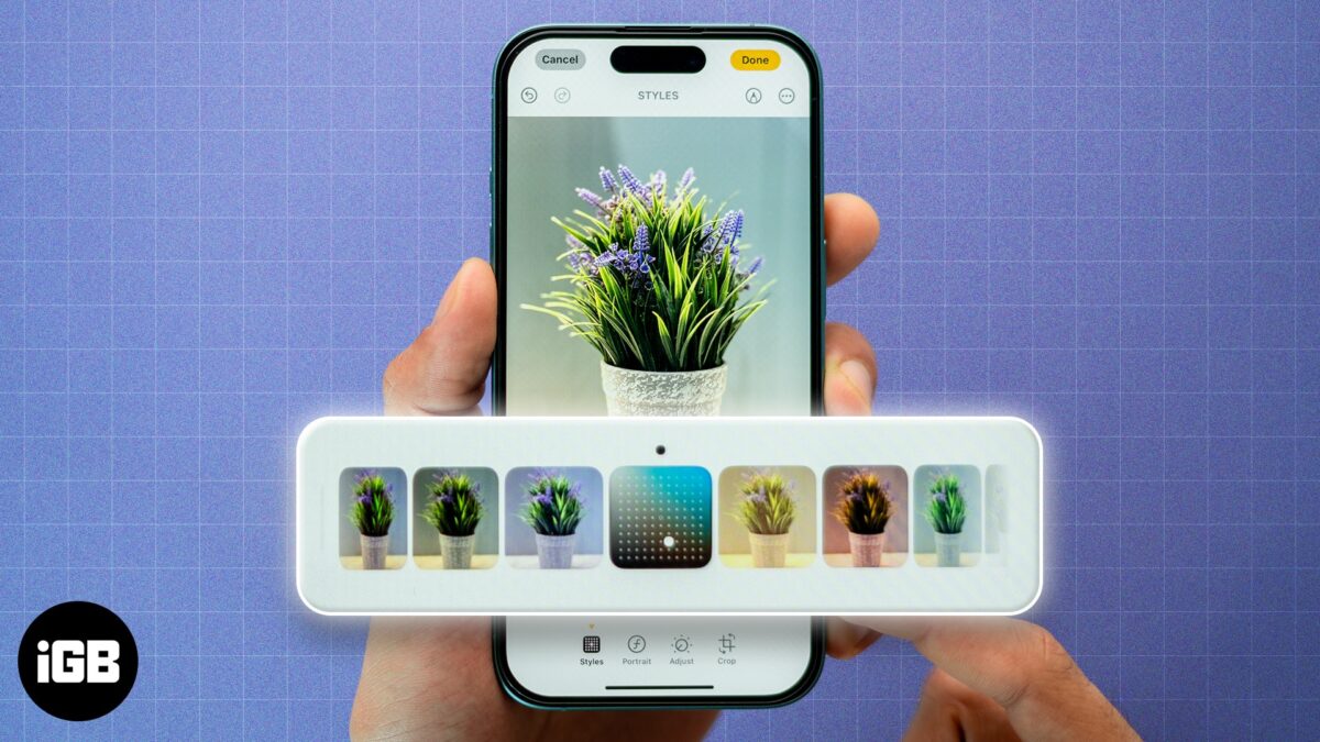 How to use photographic styles on iphone 16 series