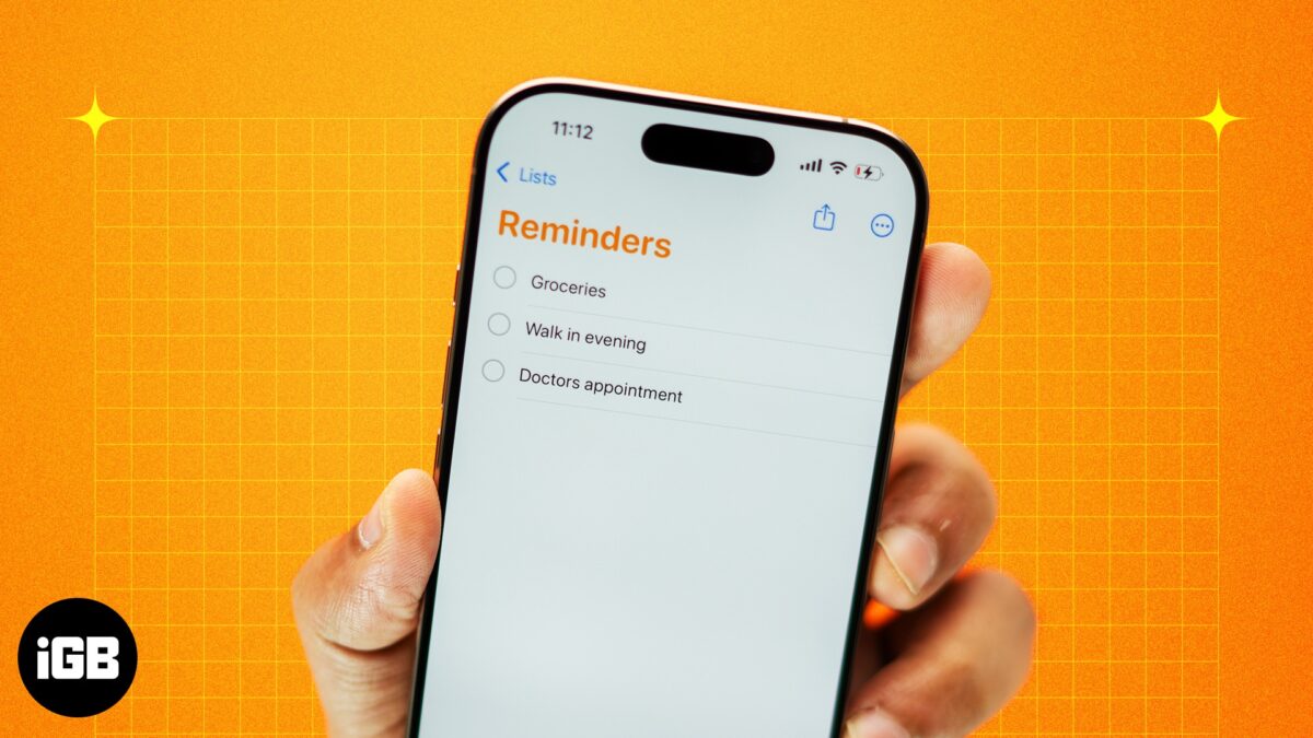 How to use reminders app on iphone and ipad