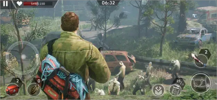 Left to Survive: Zombie Games for iPhone.