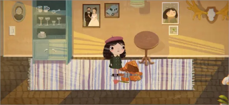 Little Misfortune iPhone Halloween game.