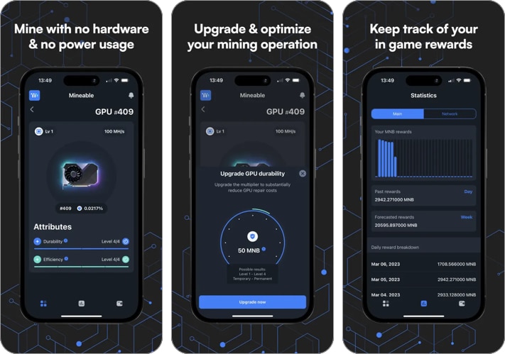 Mineable - Earn Passive Crypto.