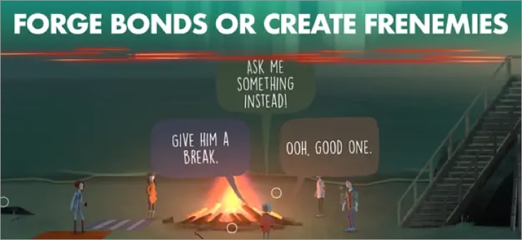 OXENFREE iPhone horror game.