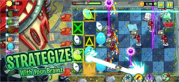 Plants vs Zombies 2.