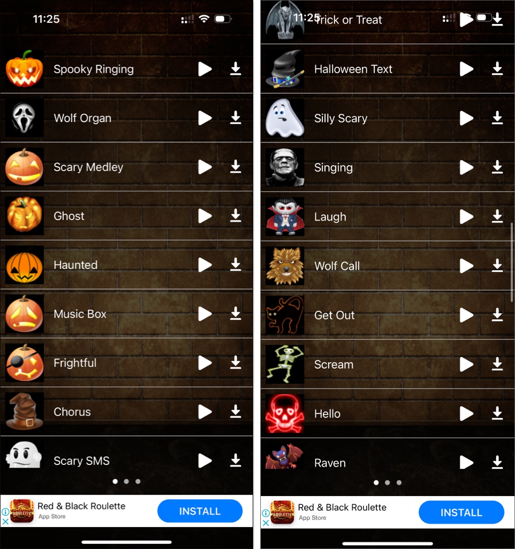 Scary Halloween Ringtones.