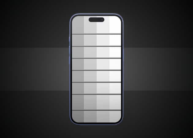 White and gray shelf iPhone wallpaper.