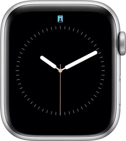 Work Focus Mode Icon on Apple Watch.
