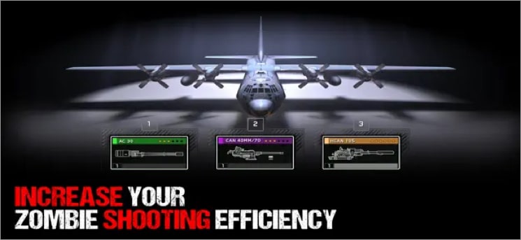 Zombie Gunship Survival.