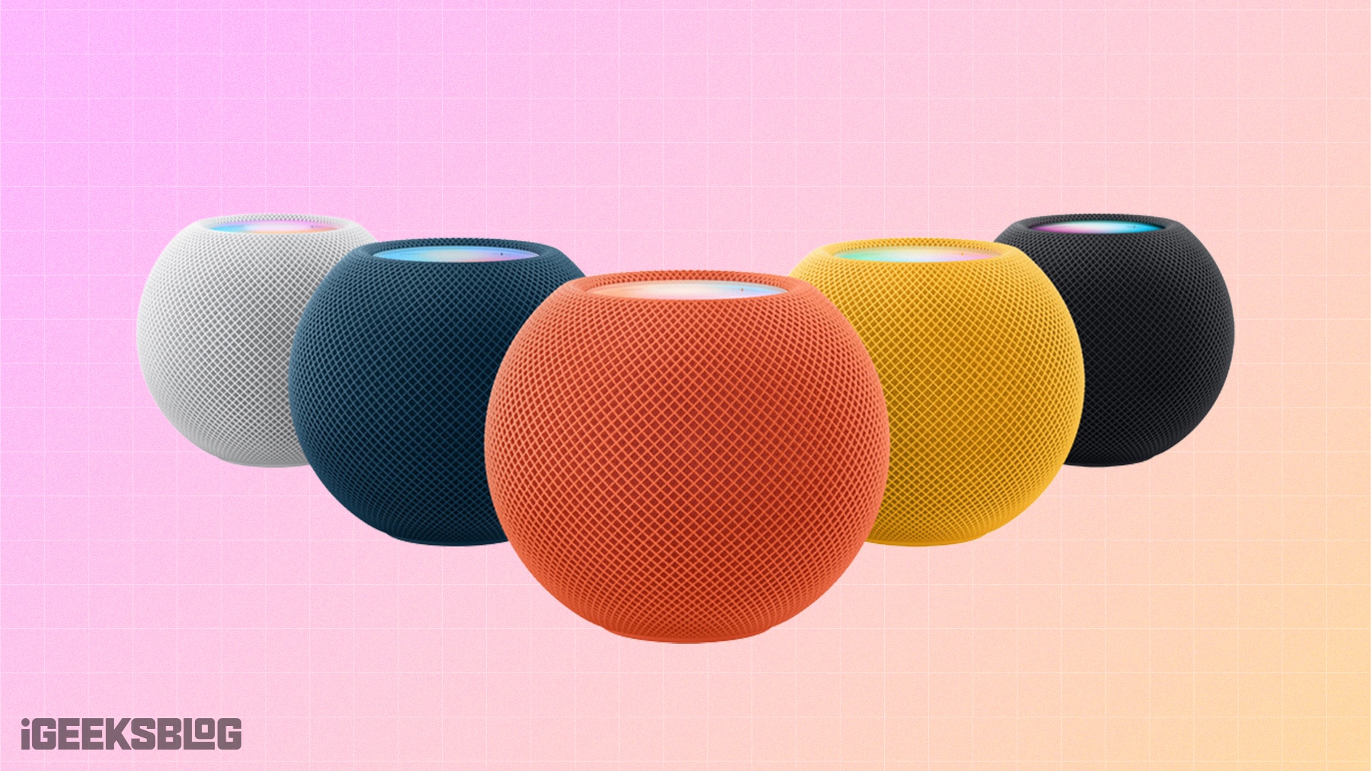 Apple HomePod mini.