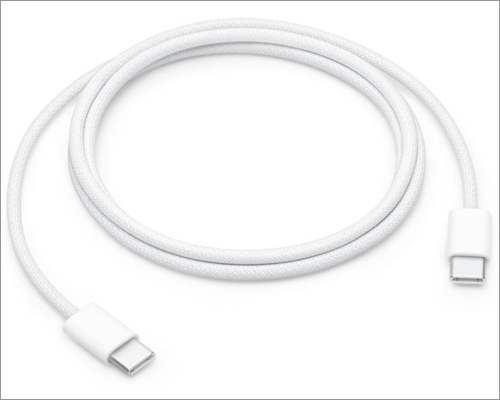 Best USB-C Charging Cables for iPhone (2025 Guide) Apple USB-C to USB-C Woven Charge Cable