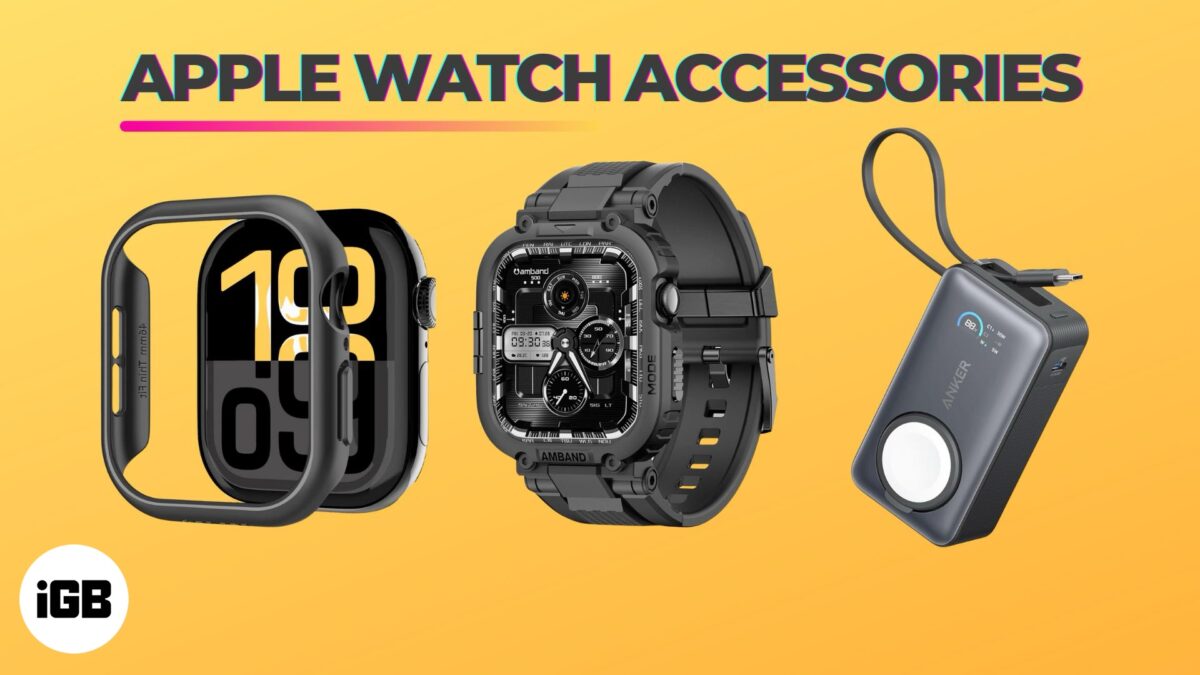 Apple watch accessories you must have