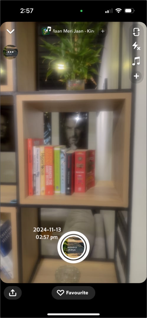 Date and Time Snapchat filter.