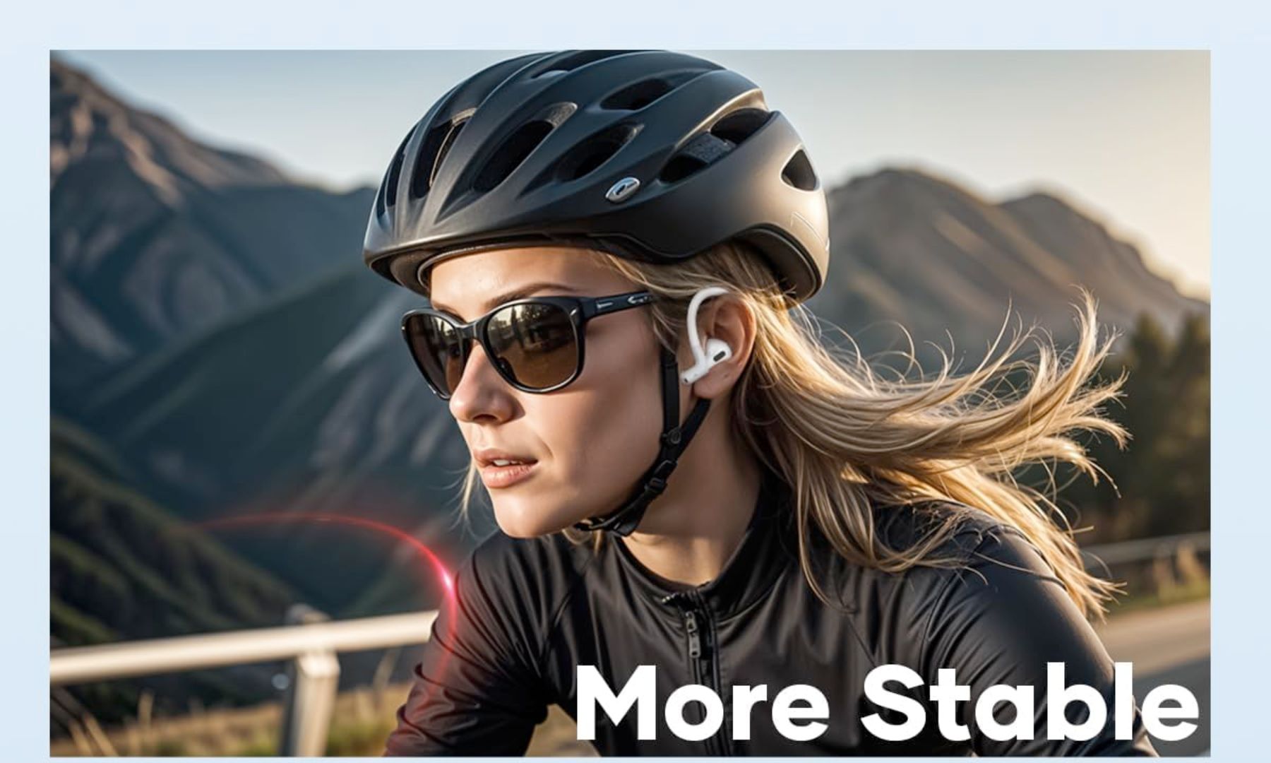 Gcioii memory titanium alloy ear hooks for airpods