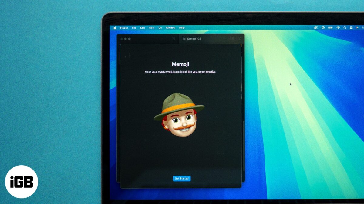 How to create memoji on mac