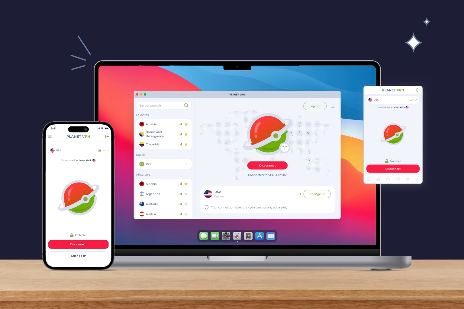 Planet vpn   high speed iphone vpn
