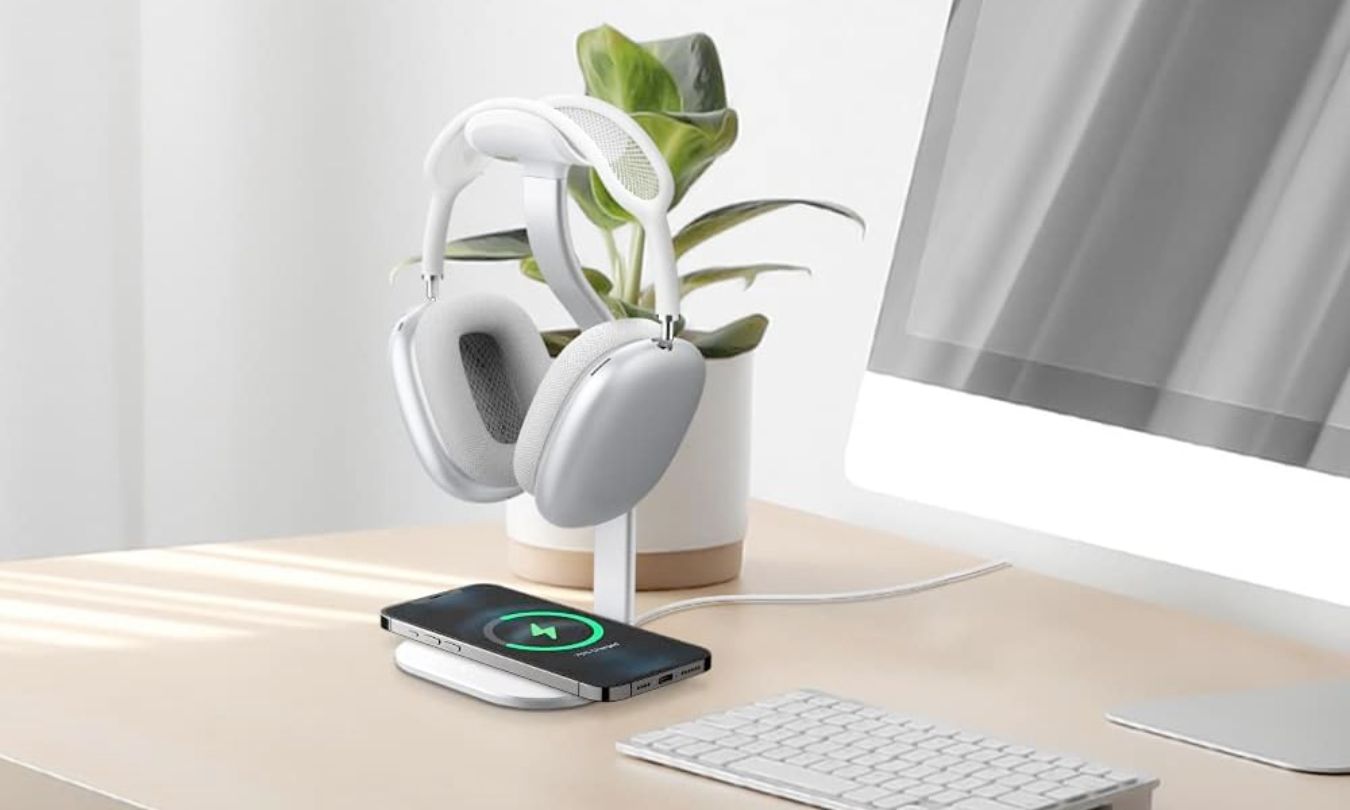 Spigen premium headphone stand designed for airpods max