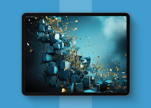 3D and texture designs wallpaper.