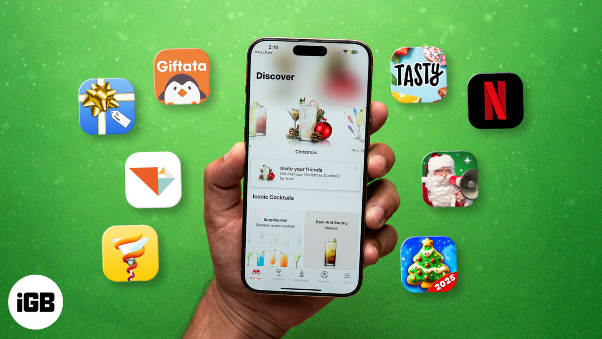 Best christmas apps for iphone or ipad