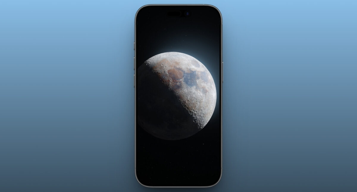 Cinematic full moon wallpaper