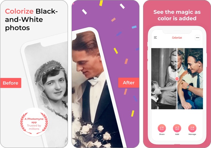 Colorize Color to Old Photos App