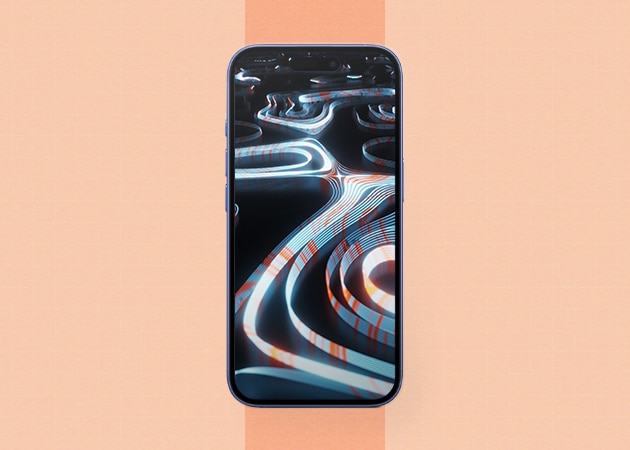 Futuristic and sci-fi topography wallpaper.