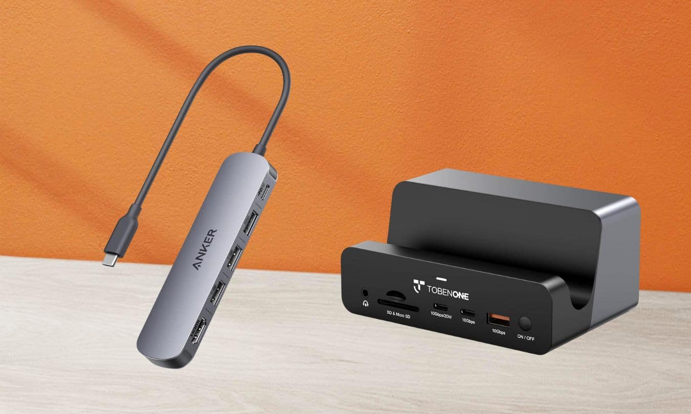 MacBook Air USB hubs and docks.