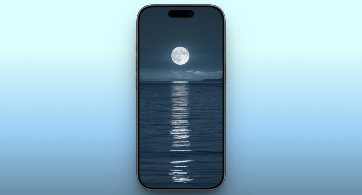 Moon Reflection on Ocean