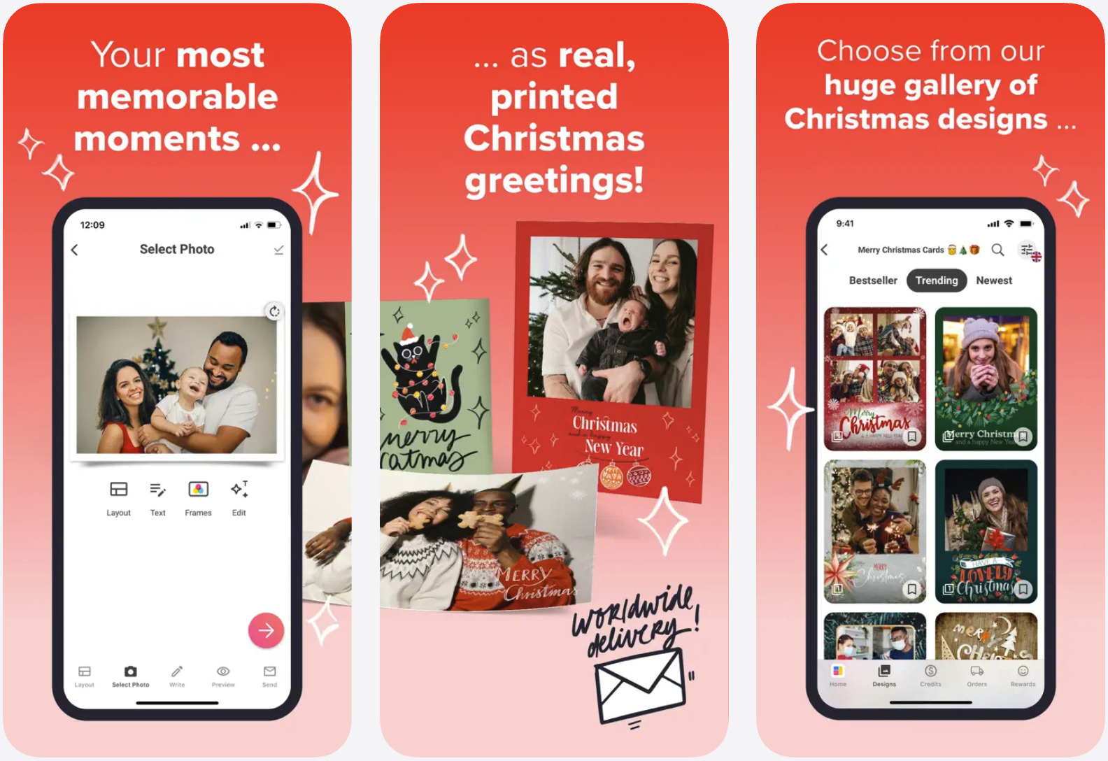 20 Best Christmas Apps for iPhone and Android to Try This Holiday Season – iGeeksBlog MyPostcard Postcard App