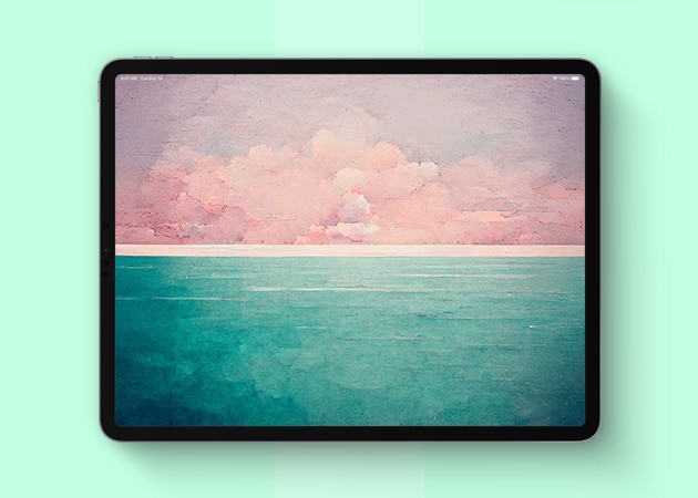 Retro and vintage aesthetic iPad wallpaper.