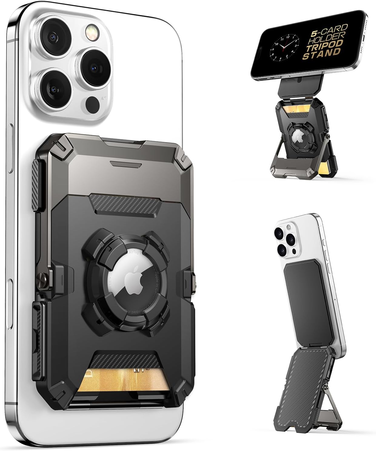 6 Best AirTag Wallets That Keep Your Essentials Secure – iGeeksBlog SUPCASE MagSafe Wallet with AirTag Holder