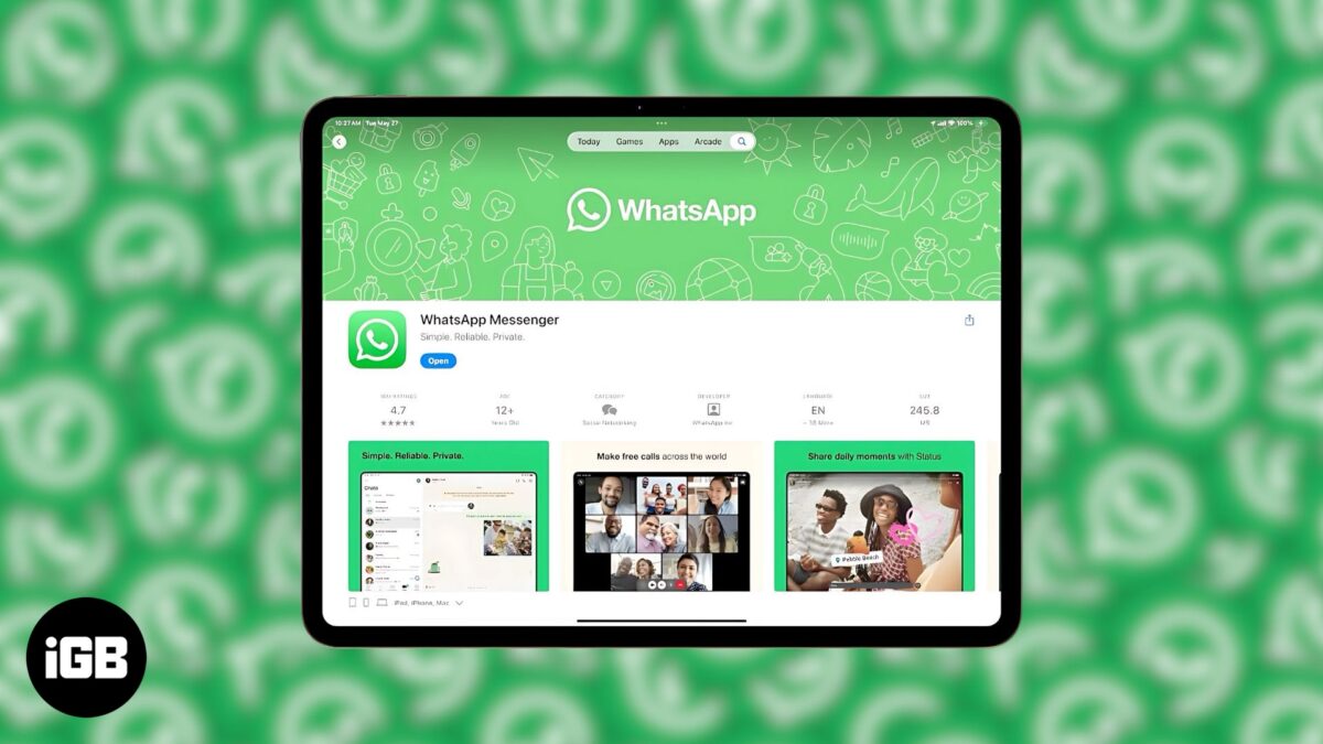 Use whatsapp on your ipad the right way