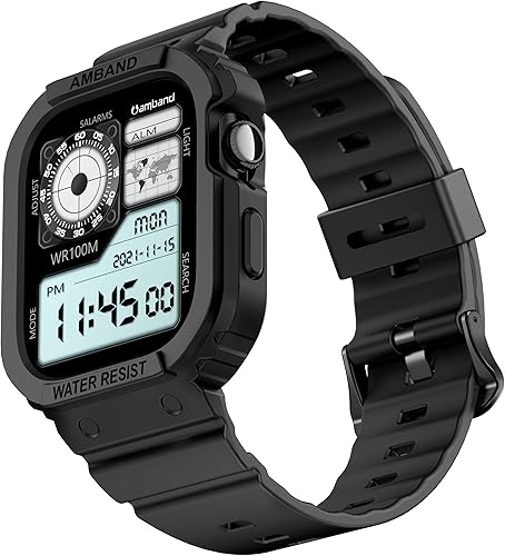 Best Apple Watch Bands to Buy in 2026 – iGeeksBlog amBand E1 Rugged Band Case