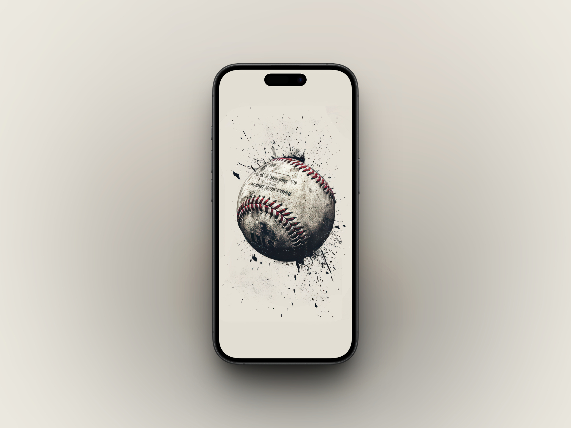 Drippy baseball wallpaper
